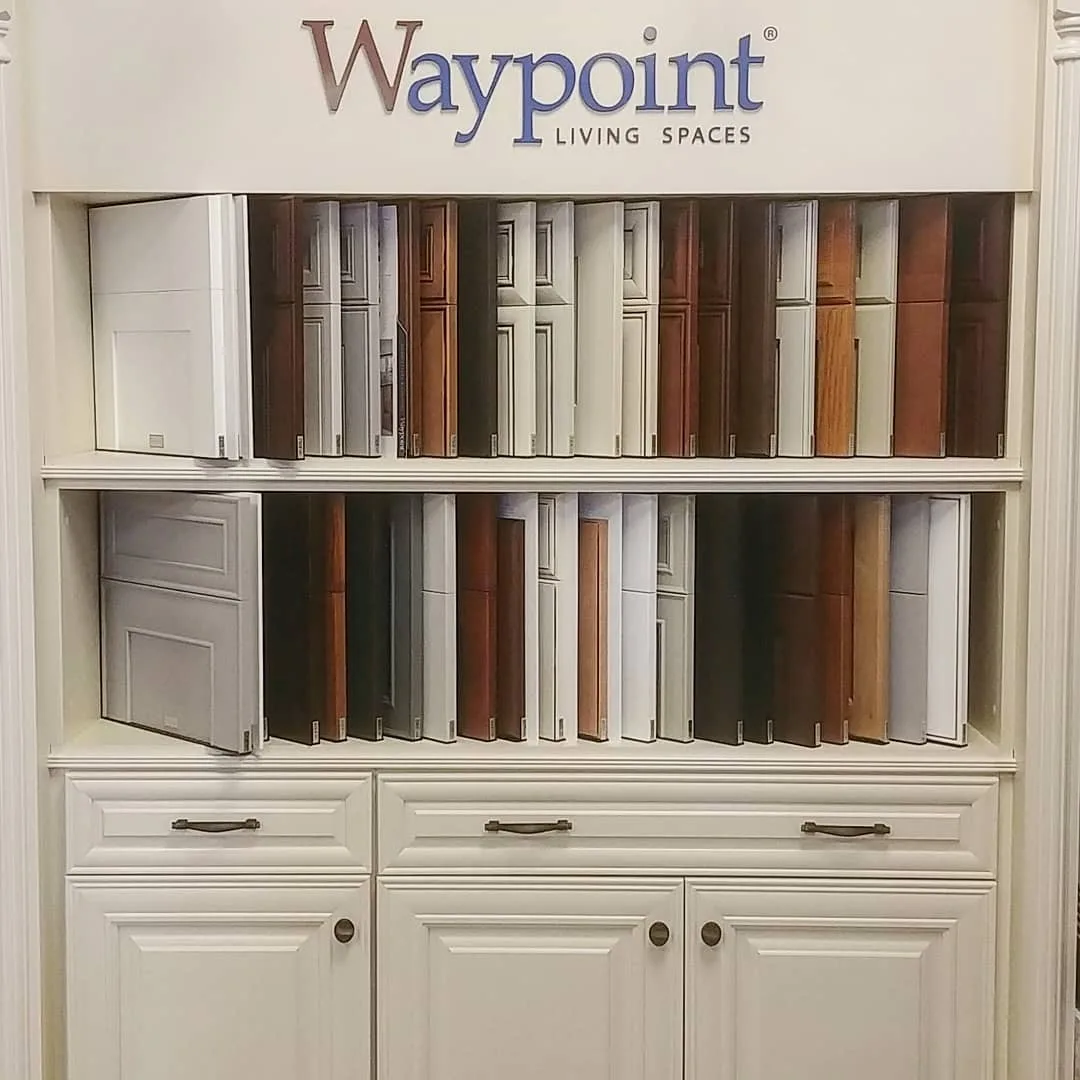 Kitchen cabinet door and finish samples from the Cost Plus 20 photo collection