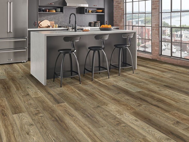Lutea Flooring in a rustic and stylish kitchen