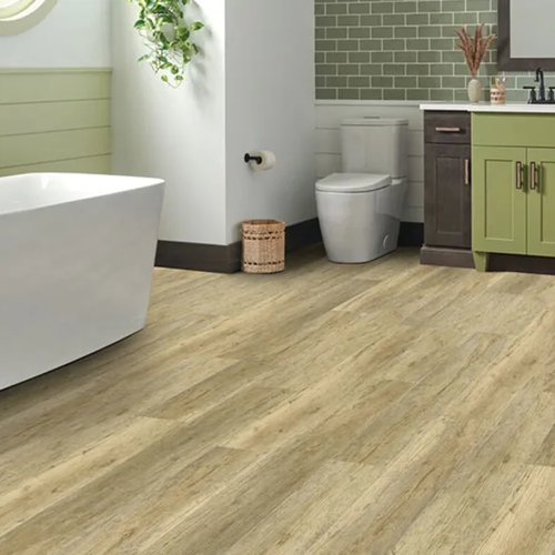 Bathroom with waterproof floors by Cost Plus 20