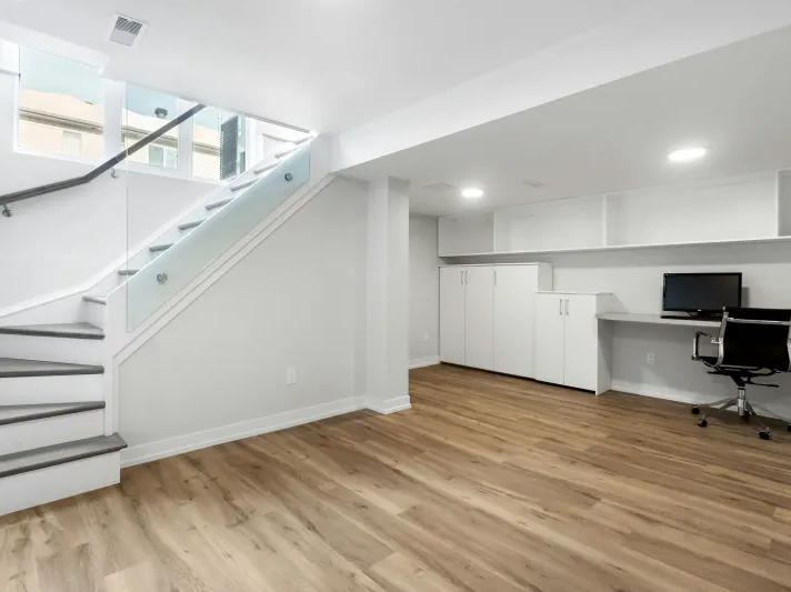 Hardwood Flooring in an Arizona office